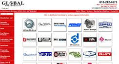Desktop Screenshot of globalhoseandhydraulics.com